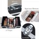 thumbnail image 5 of Funda organizadora de maquillaje FRENESSA portátil con cierre negro, 5 of 7