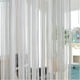 thumbnail image 2 of Mampara decorativa para puertas y ventanas, cortinas de cuentas con purpurina, barrera protectora fácil de colgar para el espacio de tus sueños (plateada, 200 cm x 100 cm), 2 of 5