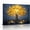 D, variant on XaaKee Art Prints Lavender And White Textured Tree Art Modern Nature Mural Canvas Art Prints Inner Framed 18*12Inch