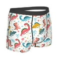 thumbnail image 2 of KLL Dinosaur Men's Cotton Boxer Briefs Underwear-Medium, 2 of 8
