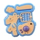 thumbnail image 1 of Cajero Automático perfecl de dinero rodante electrónico para niños regalos de cumpleaños azul, 1 of 8