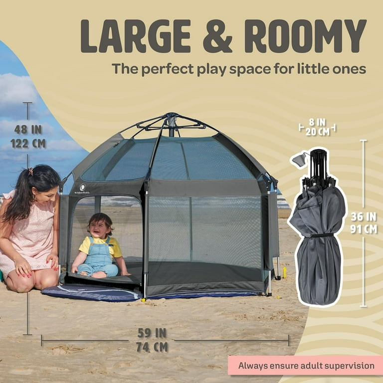 Pop Up Canopy Pop 'N Go Playpen Instant Baby Play Yard (Sweet