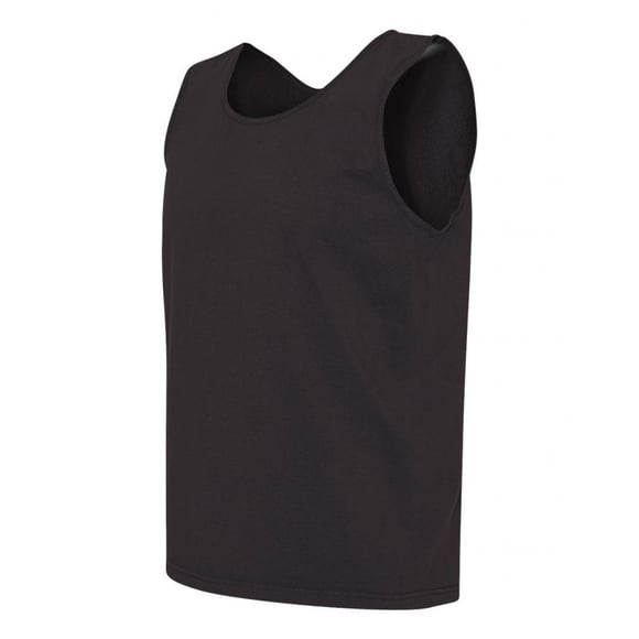 Colores de confort - Top sin mangas teñidas de pigmento - Negro - Pequeño Comfort Colors Camiseta sin mangas