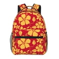 thumbnail image 1 of Disketp Red Vintage Flowers Mochila Estampada para Hombre y Mujer – Mochila Ligera Clásica con Múltiples Bolsillos para Universidad, Trabajo y Viajes-One Size, 1 of 5