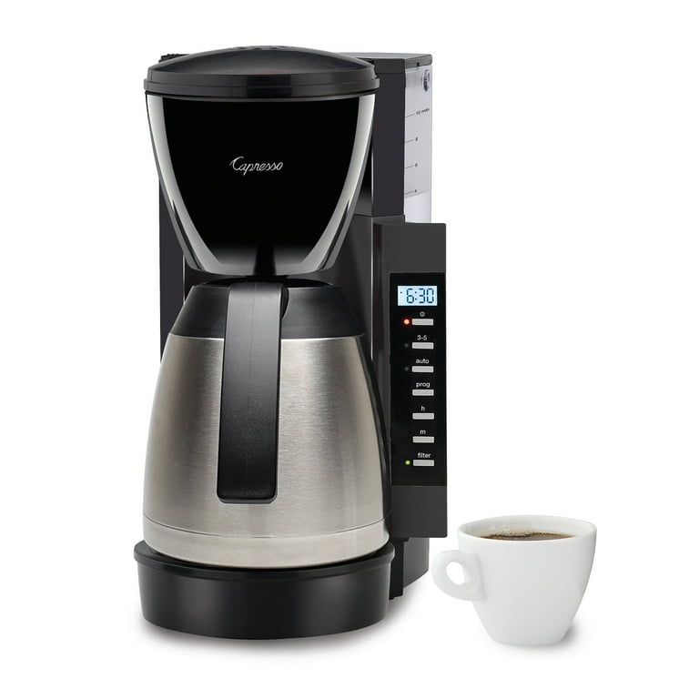 Capresso CM300 10 Cup Coffee Maker & Thermal Carafe, Stainless