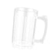 thumbnail image 5 of Taza transparente para desayuno, café, irrompible, reutilizable. 400ml, 5 of 7