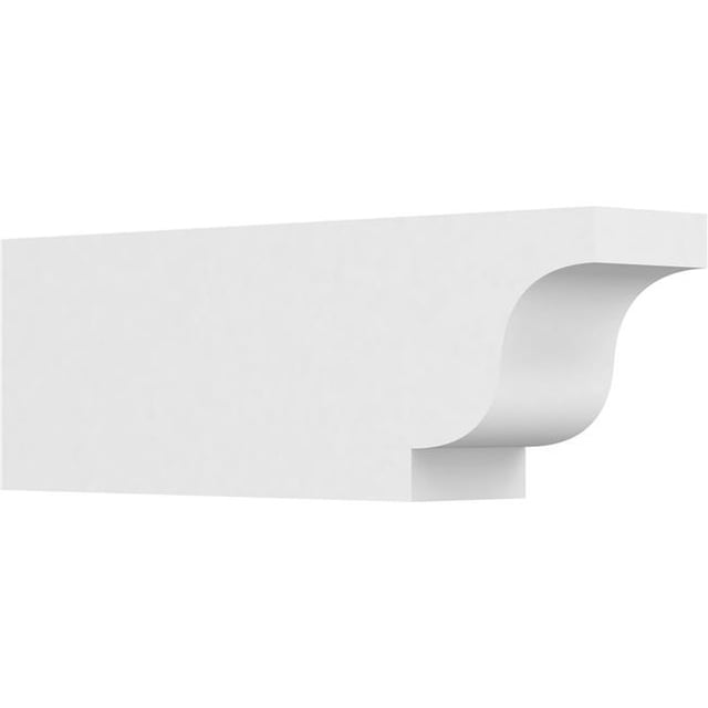 Ekena Millwork RFTP05X08X24NEW 8 x 5 x 24 in. Standard Newport Architectural Grade PVC Rafter Tail