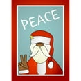 thumbnail image 3 of CafePress - Peace Out Santa Large Mug - 15 oz Ceramic Large White Novelty Mug, 3 of 4