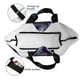 thumbnail image 4 of Fotbe Purple Plant White Tiger Bolsa Tote Estética de Lona con Estampado para Mujer - Bolsa Reutilizable de Hombro Casual para Vacaciones, Compras, Trabajo y Gimnasio, 4 of 8