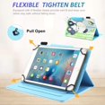 thumbnail image 3 of Funda para Tablet Dteck 25‑27 cm Lazy Panda Folio, 3 of 7