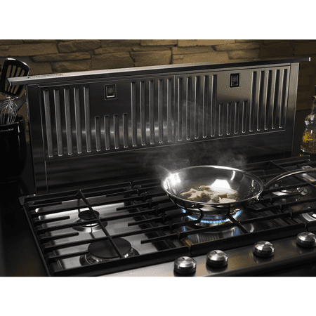 KitchenAid - Specialty Series 36" Telescopic Downdraft System - Stainless Steel