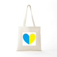 thumbnail image 5 of CafePress - I Stand With Ukraine Heart - Unisex Canvas Tote Bag, Beige, 1-Piece, 5 of 6