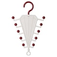 thumbnail image 2 of Umbrella Shaped Closet Hanger Organizer, Multi Prong Wardrobe Storage Hanger, V-Type Multi Hook Clothes Rack, Flexible Hanging Sturdy Plastic Hanger, Multifunctional Storage Hanger 1Pcs, 2 of 5