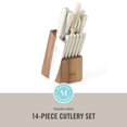 thumbnail image 2 of Juego de cuchillos Martha Stewart Eastwalk 14 piezas con bloque de acacia, 2 of 7