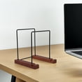 thumbnail image 1 of TABLZONE Support Portable de Rangement pour Disques Vinyles en Bois et Fer avec Conception Gain de Place, 1 of 8
