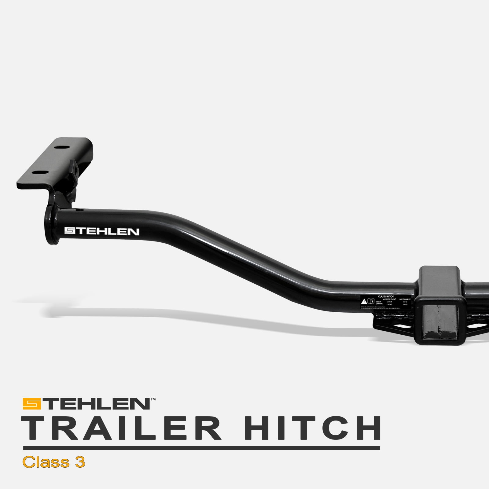 HS Power Class 3 Trailer Hitch Receiver - 2 Inch, Black, Fits 2011-2017 Ford Explorer