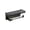01_Black【1 Tissue Holder】, variant on No Drill Toilet Paper Holder with Shelf, Wall Mounted Bathroom Storage for Tissue Rolls, Phones, and Essentials, Adhesive Mount, Black, Acrylic, by IHXORA