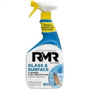 RMR - 2-in-1 Glass and Surface Cleaner Plus Repellent, Streak-Free Multi-Surface Treatment, Cleans & Repels Water Spots, Soil, & Stains, 32-Fluid Ounce Spray Bottle