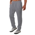 thumbnail image 2 of IROINNID SweatPants For Men Solid Color Loose Half Waist Pockets Long Pants Elastic Waist Pants, 2 of 9
