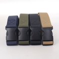 thumbnail image 2 of Cinturón fino con hebilla de 2,5 de ancho para damas, para uso al aire libre, para estudiantes, cinturón de lona no metálica para entrenamiento militar, material duradero, 2 of 6