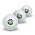 thumbnail image 1 of Chipmunk Eating Novelty Golf Balls 3 Pack, 1 of 1