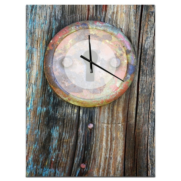 Designart 'Jellyfish Pattern' Coastal Wall Clock