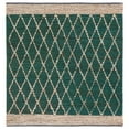 thumbnail image 4 of SAFAVIEH Natural Fiber Ingram Geometric Area Rug, Dark Green/Natural, 5' x 8', 4 of 9