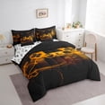 thumbnail image 3 of Castle Fairy Video Game Bedding Comforter Set,Abstract Gamer Queen Bedding Sets, 3 of 8