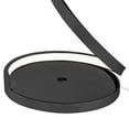 thumbnail image 2 of Modern Spiral Integrated LED Table Lamp // Black, 2 of 2