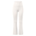 thumbnail image 5 of DHFJKG High Waisted Flare Yoga Pants Women Bootcut Leggings Stretchy Soft Workout Athletic Gym Pants, 5 of 6