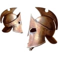 thumbnail image 3 of Greek Spartan Medieval Roman 300 King Leonidas Helmet with Stand Rustic Vintage Home Decor Gifts, 3 of 3