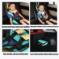 thumbnail image 3 of Asiento infantil para niños, asiento seguro, colchón, cojín para bebés de 6 a 12 años, cochecito, silla, carrito de compras, 3 of 6