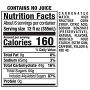 Sunkist Orange Soda Pop, 2 L, Bottle