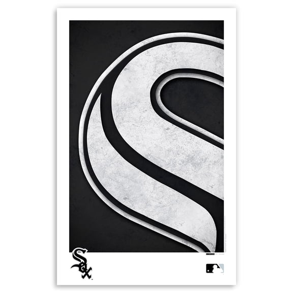 Chicago White Sox 11'' x 17'' Minimalist Team Logo Art Poster
