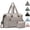Camel-Medium, variant on Medium Khaki Checkerboard Duffel Bag Travel Weekender Overnight Carry On Gym Bag