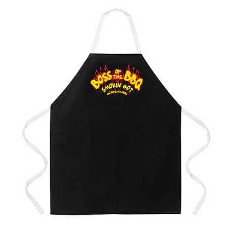 - Boss of the BBQ Aprons by LA Imprints Novelty Gift Kitchen Bar Grill Humor Funny Attitude