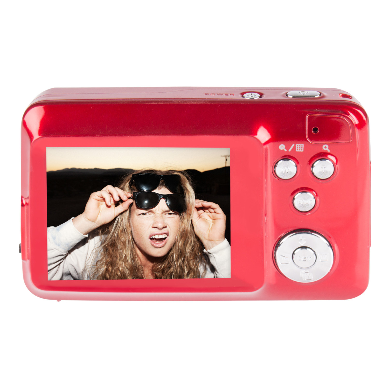 Polaroid 16MP 8X Optical Zoom Digital Camera with 2.4" Preview Screen Red