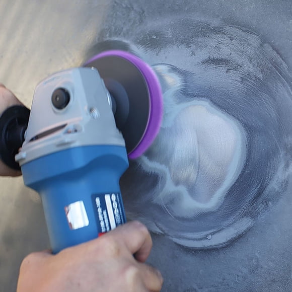 maskred Sanding Wheel Polishing Wheels Paint Removal Grinding Graffiti Wear Resistance Tools Flap Buffing Motorcycles Car #115 purple