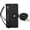 Black, variant on Phone Case: Crossbody Flip Wallet Phone Case Compatible with for for galaxy A17, A07, A56, A36, A26 4G 5G, Made of PU Faux Leather with a Zipper Card Slot And RFID Blocking