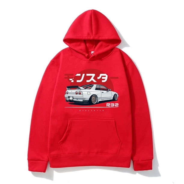 Sudadera con capucha de Monster Skyline R32 GTR para hombre y mujer, ropa con estampado divertido Vintage, Harajuku, de moda, para primavera y otoño, Unisex, y2k xuanjing unisex
