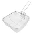 thumbnail image 4 of TEHAUX Frying Basket 1Pcs Stainless Steel Square For Deep Frying And Draining Oil, 4 of 8