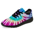 thumbnail image 4 of Uminder Womens Walking Shoes Tie Dye Sneakers Black Shoes Size 10.5, 4 of 5