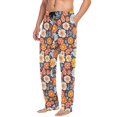 thumbnail image 2 of FORMRS Mens Pajama Pants with Pockets Sleepwear Lounge Bottoms Sizes S-2XL, Colorful Flowers, 2 of 7