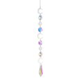 thumbnail image 1 of Wind Chime Crystal Light Catcher Ball Ornaments Colgante de marco redondo (4) Tmvgtek Oficina Multiescena Multifunción, 1 of 9