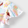 thumbnail image 5 of Disney Princess Girls Dresses Ariel Little Mermaid White Ruffled Summer Beach Holiday Fairy Dress Baby Toddlers 2T, 5 of 9