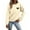 A Beige, variant on Valentines Crew Neck Sweatshirt for Women Relaxed Fit Hoodless Sweatshirt Long Sleeve Pullover Tops Love Heart Graphic Blouse Festival Clothing Womens Sweatshirts No Hood