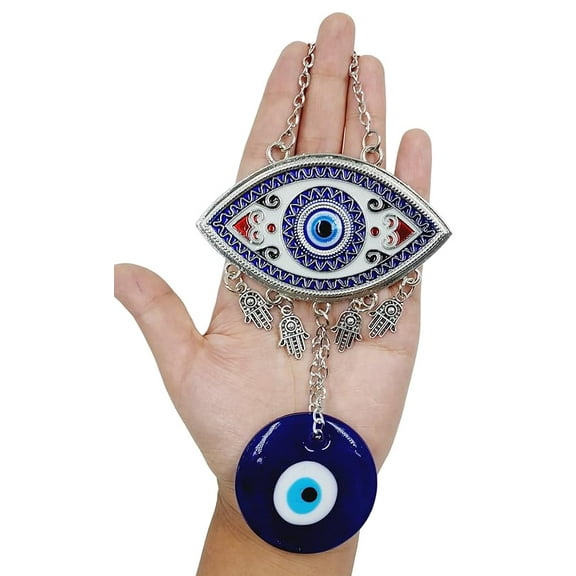 Turkish Evil Eye Hanging for Home House Entrance Door Decoration, Nazar Battu for Home Protection Protection