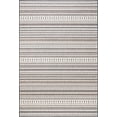 thumbnail image 2 of nuLOOM Teofila Aztec Indoor/Outdoor Accent Rug, 2' x 3', Gray, 2 of 3