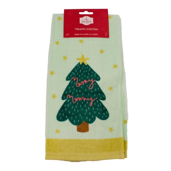 Trapo Holiday Time de Algodón para Cocina