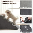 thumbnail image 3 of Dog Stairs Non-Slip Ramp Stairs Dog Ramp for Bed Dog 4 Tiers Training Stairs Removable and Washable, 3 of 7